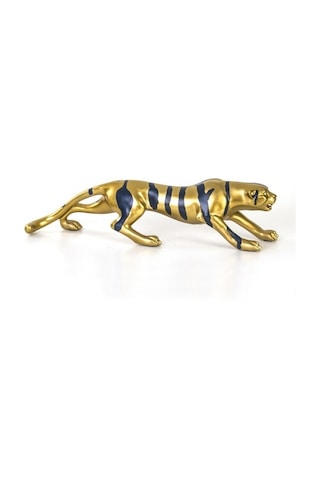 Euro Flora Leopar Dekor Dore 58,5X13,5X14 Cm