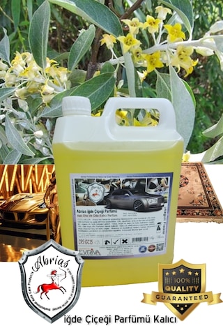 Abrias Halı Oda Ve Araba İğde Çiçeği Kokusu Ve Parfümü 5lt