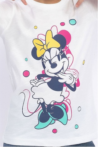 Minnie MouseD4641-3 Kız Çocuk Şort Takımı