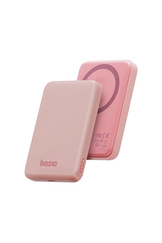 Energea X Bazic Gopower Snap 5k 3in1 5.000 Mah 20w Pd Kablolu Ve 15w Kablosuz Hızlı Şarj Magsafe Powerbank - Pembe Pembe