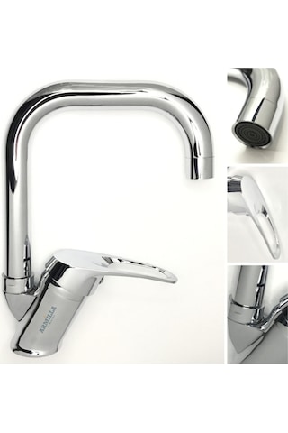 L Tipi Borulu Banyo Lavabo Bataryası Köşe Borulu Lavabo Musluğu Diğer