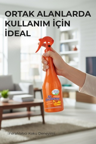Ilgaz Fuji Amber Esanslı Neon Air Oda ve Ortam Kokusu Sprey 400 ML