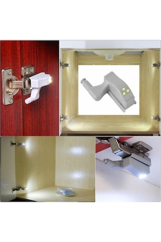 Dolap İçi Otomatik Aydınlatma Lambası Renkli