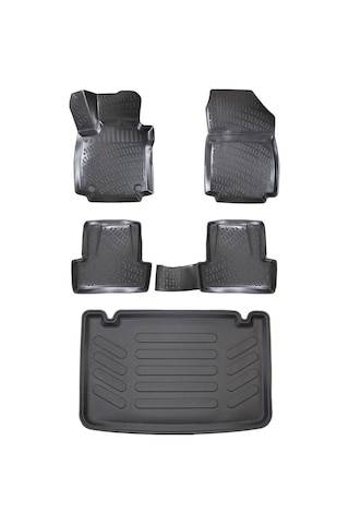 Rizline Renault Clio 4 2012-2018 3D Paspas Ve Bagaj Havuzu