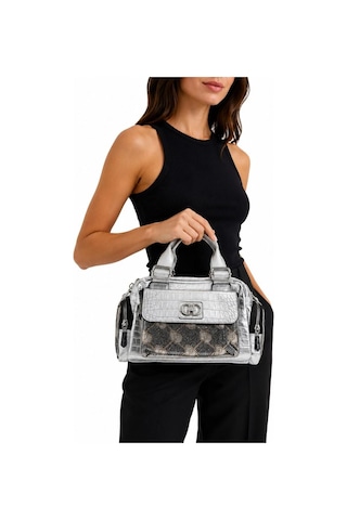 Baginn Gümüş Renk Kadın Omuz Çantası Abiye Kol Çantası Silver El-omuz Çantası 27 17 Cm Çapraz Askı Postacı 1719kw