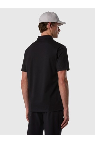North Sails Kısa Kollu Pamuklu Erkek Polo Yaka T-shirt-33489 Siyah
