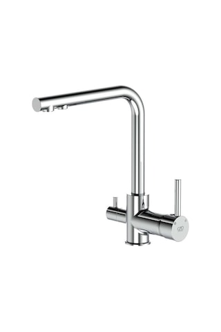 Gpd Espina Arıtma Çıkışlı Çift Akım Eviye Bataryası Krom