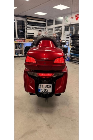 2004/17 Honda Gold Wing Gl1800 Arka Cam Şeffaf 5mm Özel Tasarım Zeus