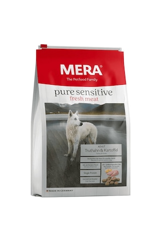 Mera Tahılsız Hindili ve Patatesli Yetişkin Köpek Maması 4 KG