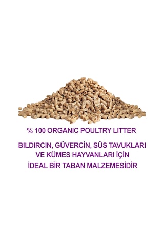 Bonny Nice Organik Kümes Hayvanları Kafes Altlığı 5KG 9 L