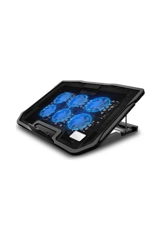Hpy Pazar Altı Fanlı Laptop Soğutma Standı 14 15.6" 370 255 27 Mm
