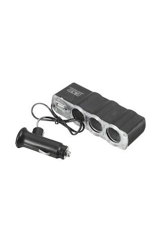Oto Çakmaklık Çoğaltıcı 3xusb'li Çakmak Soketi