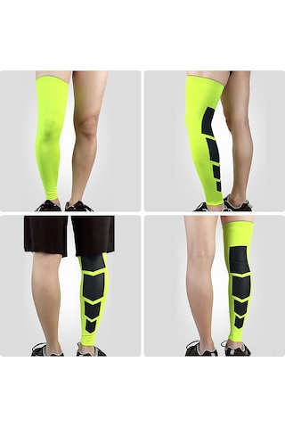 Padalink Xl Büyüklüğü Yeşil Spandex-polyester Spor Bilekliği, Basketbol Futbol Koşu İçin Güneşten Koruma Ve Esneklik Sağlar - Tek Adet