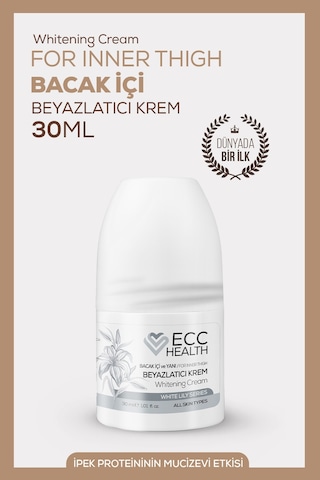 Ecc Health Bacak Arası ve Bacak Yanı Beyazlatıcı Krem 30 ML