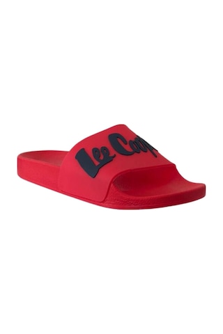 Lee Cooper LC-2038 Kırmızı-Lacivert Erkek Plaj Terlik Kırmızı