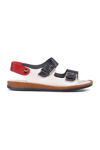 Şiringenç 006 Lacivert-beyaz-kırmızı Çocuk Sandalet 001