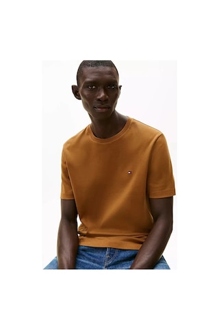 Lıght Interlock Tee Erkek Kahverengi T-shirt - Mw0mw37508