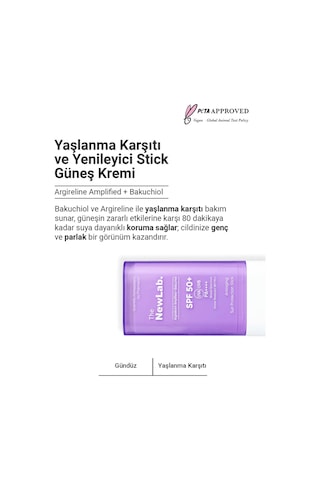 The NewLab Ve Cilt Yenileyici Yüksek Korumalı Stick Güneş Kremi Spf 50 Suya Dayanıklı