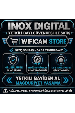 3MP Mini Wifi Güvenlik Kamerası İç Ve Dış Ortam
