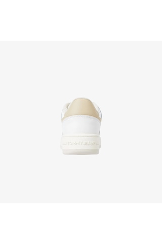 Tommy Hilfiger Tommy Jeans Retro Basket Tonal Kadın Bej Sneaker Düz En0en02606 Bej