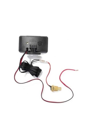 Besthome1 Araç Lcd Dijital Su Sıcaklığı Voltaj Göstergesi, Güneşe Dayanıklı 3d Ekranlı Sensörlü