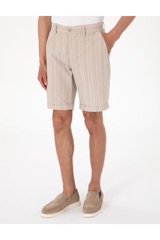 Pierre Cardin Erkek Haki Şort / Bermuda 50301806-vr027 Haki