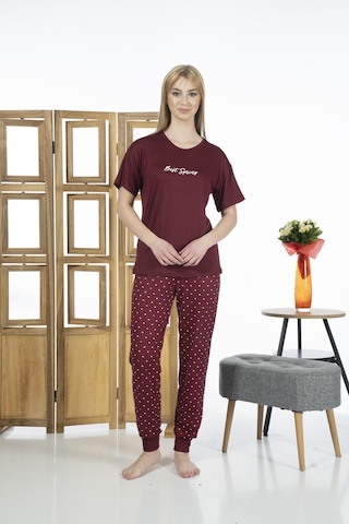 Estiva 24136 Kadın Kısa Kollu Yazlık Penye Pijama Takımı 001