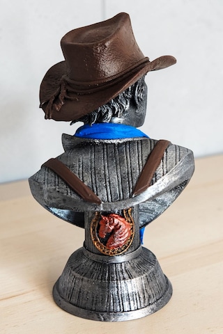 Red Dead Redemption Arthur Morgan Büst Figürü 15 Cm Koleksiyon Büst