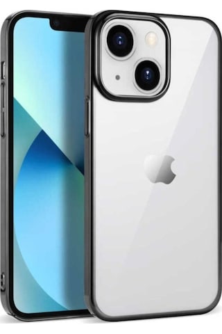 Apple Uyumlu iPhone 14 Plus Kılıf Zore Pixel Kapak Siyah