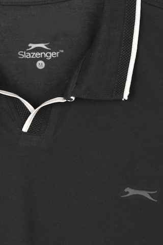 Slazenger Zıther Erkek Polo Yaka Siyah Tişört