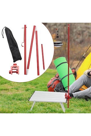 Dolıty Kamp Katlanır Lamba Direği Seyahat Sırt Çift-fonksiyon Çift Fonksiyon