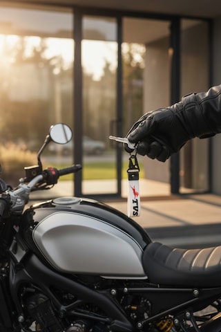Tvs Bez Motor Anahtarlığı
