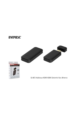 Everest Sl-w13 Kablosuz Hdmı Görüntü+ses Aktarıcı