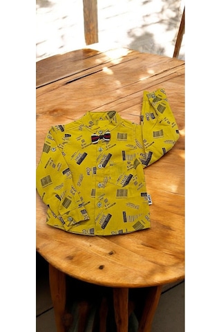 Bebek 2 Li Takım Gömlek Pantolom + Papyon renkli