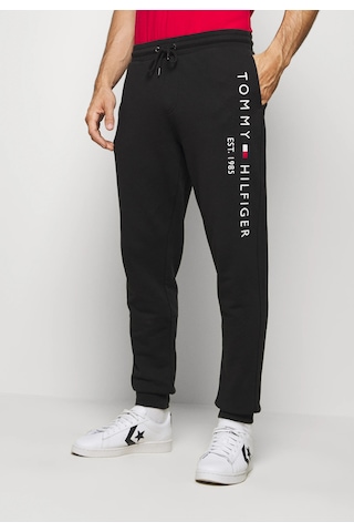Tommy Hilfiger Erkek Alt Eşofman Siyah