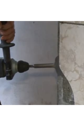 Sointeresting Sds Plus Fayans Keski Genişlik 75mm Uzunluk 165mm Açı 15 Keski Keski Çimentolu Karbür Profesyonel Alet