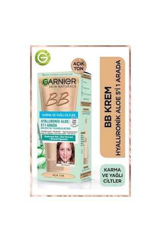 Garnier Açık Ton Karma ve Yağlı Ciltler için BB Krem 40 ML
