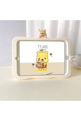 Samsung Galaxy Uyumlu Tab A7 Lite T220 T225 T227 Kılıf Cute Dolls Standlı Eğlenceli 3d Karekterli Çocuk Kılıfı Kılıf
