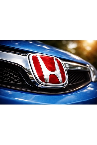Honda Civic Fd6 2006-2012 Model Uyumlu Ön Kırmızı Logo Oem Kalite