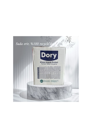 Dory Klozet Kapak Örtüsü Kağıdı 1 Koli - 20 Paket