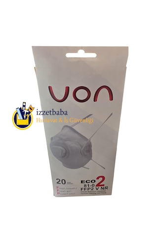 Von Ffp2 V Nr Ventilli Toz Maskesi Konik 600 Adet