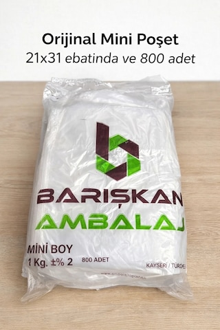 Barışkan Mini Poşet 21x31 800 Adetli