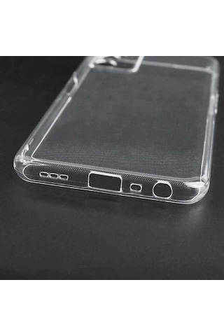 Noktaks - Oppo A16 Uyumlu - Kılıf Şeffaf Soft Slim Fitt Süper Silikon Kapak - Şeffaf