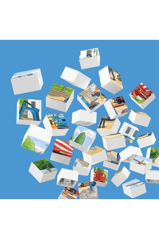 Hubelino 35 Parça Puzzle İnşaat Sahası 410207