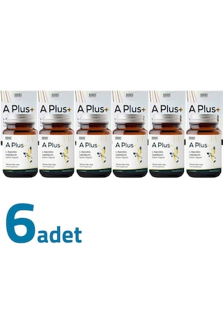 Hhs A Plus+ L-carnitine Lepidium İçeren Kapsülü 30 Kapsül X 6 Kutu