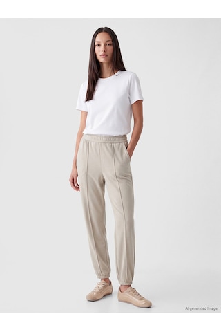 LC Waikiki Lc Waıkıkı Gri Soft Touch Kadın Jogger Eşofman Altı