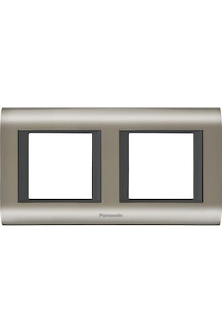 Viko Panasonic Thea 2x2m Sistema Inox+füme Çerçeve - Wvtf18485ıg-tr