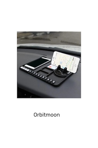 Yeni Seri Kaydırmaz Numaratör Çizdirmez Çok Fonksiyonlu Araç İçi Torpido Telefon Tutucu