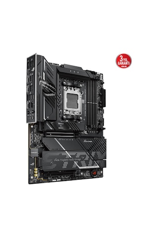 Asus Rog Strıx X870e-h Gamıng Wıfı7, 4xddr5, 4xm.2, Dp, Hdmı, Type-c, Pcıe 5.0, Wi-fi 7, Bluetooth V5.4, Am5 Soket Gamın