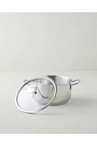 English Home Siena Çelik Mini Tencere 16x8 Cm Silver Silver